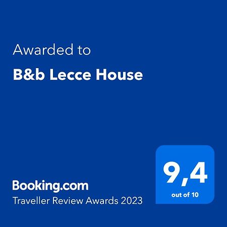 B&B Lecce House Εξωτερικό φωτογραφία